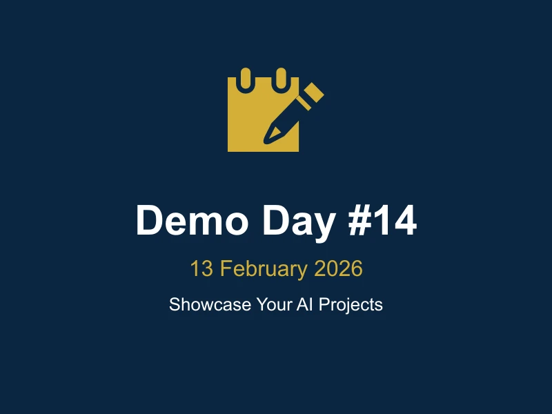 Demo Day #14 AI Project Showcase - Watch members present their AI projects