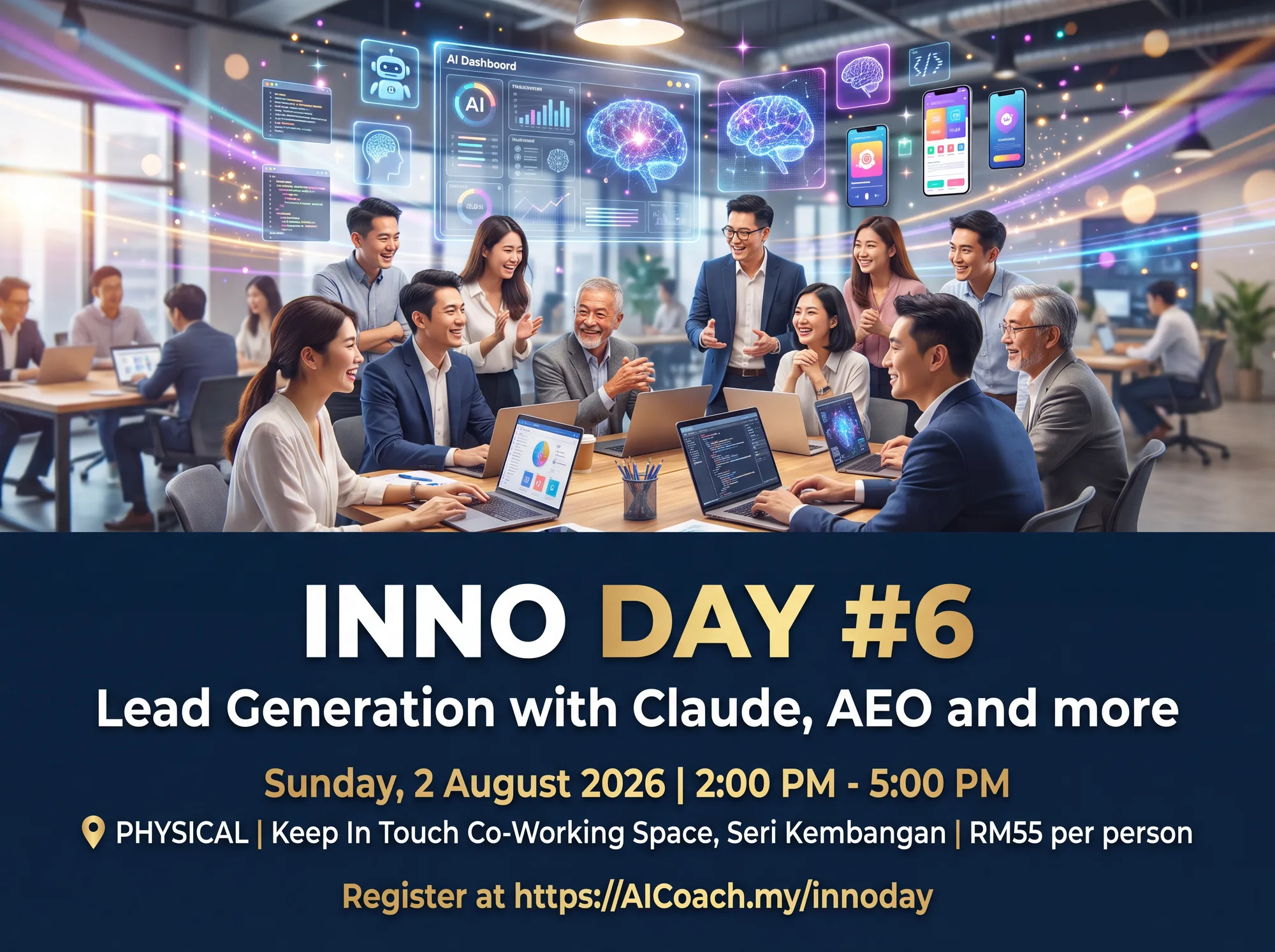 Inno Day #6 - Lead Generation with Claude, AEO and more - August 2, 2026